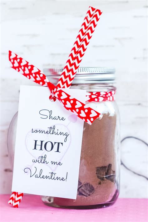 Hot Chocolate In A Jar T Idea For Valentines Day Angie Holden The