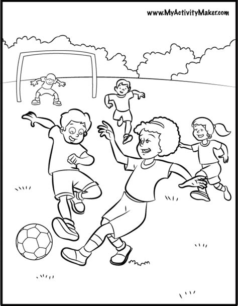 Here you will find a variety of soccer coloring pages such as popular players, a goalie, a referee, and many more soccer related coloring pages that you can print out and color. Girl Playing Soccer Coloring Pages at GetDrawings | Free ...