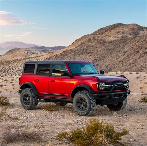 First Look 2022 Bronco In Hot Pepper Red Bronco6g 2021 Ford