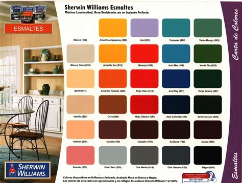 Carta De Colores Sherwin Williams New Sample V Images And Photos Finder