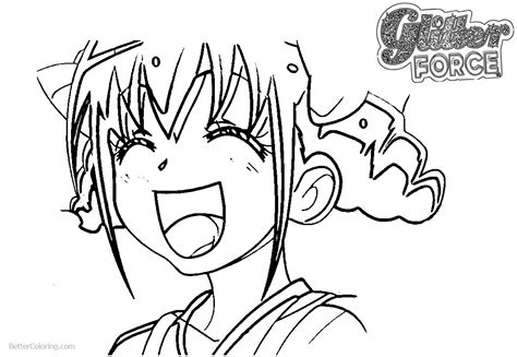 Click the glitter force coloring pages to view printable version or color it online (compatible with ipad and android tablets). Glitter Force Coloring Pages Smile Force - Free Printable ...