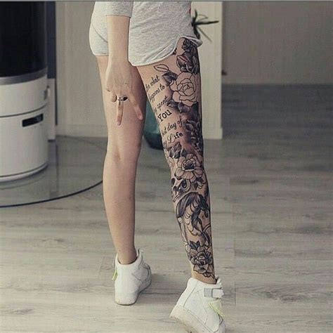 27 Leg Sleeve Tattoo Designs Ideas Design Trends Premium Psd