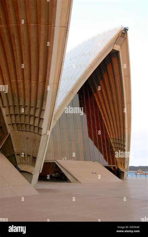 Sydney New South Wales Australia Large Windows At Sydney Opera House