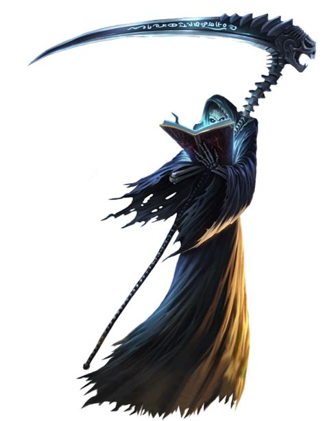 Grim Reaper Karthus Png Image League Of Legends Characters League Of