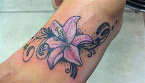 61 Lily Flowers Tattoos Collection