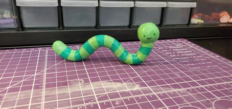 I Made A Worm For Resting Paintbrushes On Radventuretime