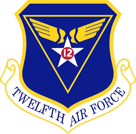 Filetwelfth Air Force Emblempng Wikimedia Commons