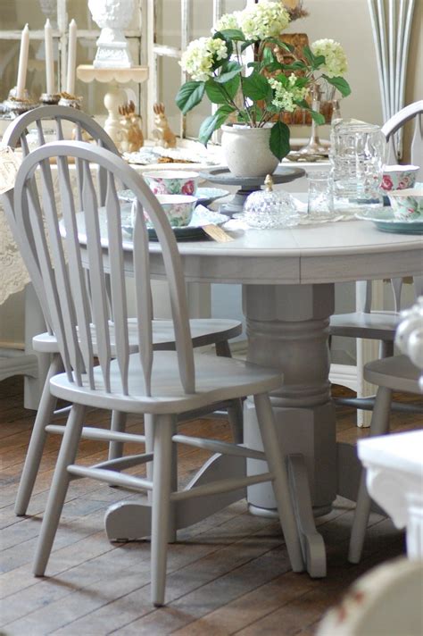 Round dining table modern small dining round tables dining set round farmhouse table dinning table round kitchen tables round. driftwood+grey+table+&+chairs.JPG (image) | Grey kitchen ...