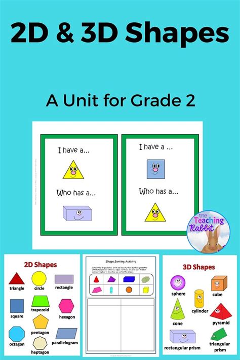 2d And 3d Shapes Unit Grade 2 Ontario Curriculum Fun Math Activities