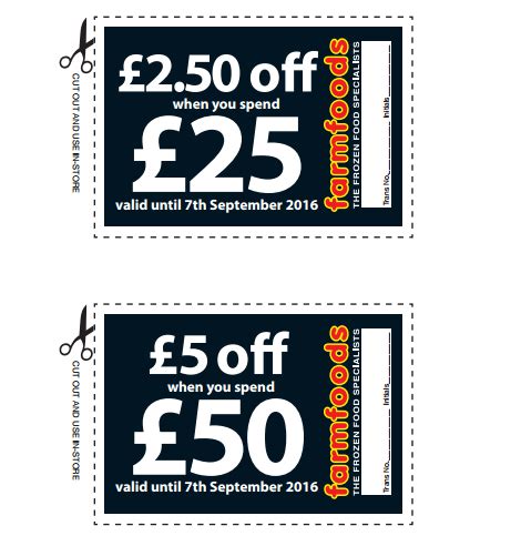 Save on food & beauty too using our buy wholefoods online discount vouchers on orders. FREE Farm Foods Money Off Vouchers - Gratisfaction UK ...