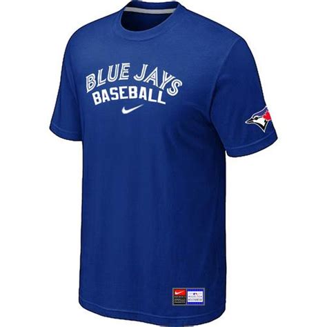 Mlb Mens Toronto Blue Jays Nike Practice T Shirt Blue