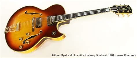 Gibson Byrdland Florentine Cutaway Sunburst 1968