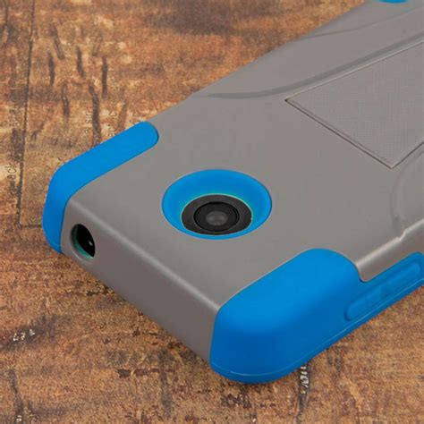 Nokia Lumia 635 Case Impact X Kickstand Protection Teal Chevron