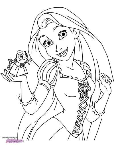 170 Free Tangled Coloring Pages October 2018 Rapunzel Coloring Pages