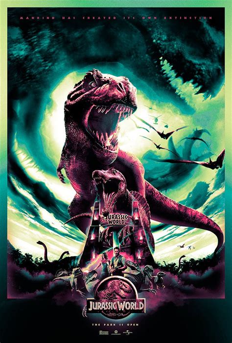 Jurassic World On Behance Jurassic World Poster Jurassic World Movie Poster Jurassic Park Poster