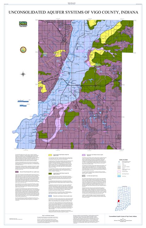 Dnr Water Aquifer Systems Maps 66 A And 66 B Unconsolidated And