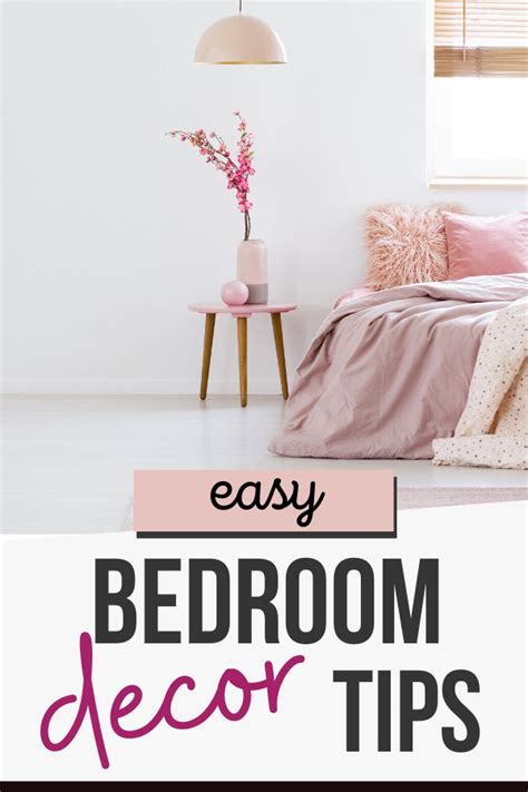 Easy Bedroom Makeover Tips