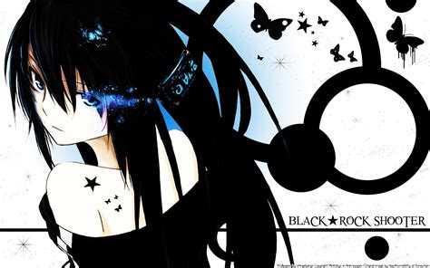 Anime Girls Anime Dead Master Heterochromia Face Kuroi Mato Black