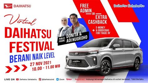 Virtual Daihatsu Festival Bisa Tukar Tambah Dan Beli Mobil Baru