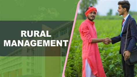 Rural Management Courses Eligibility Subjects Colleges Admission