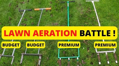 Testing 4 Best Manual Lawn Aerator Tools Youtube