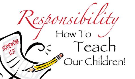 How To Teach Your Child Responsibility Jelitaf
