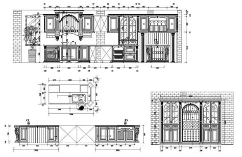 Various Kitchen Cabinet Autocad Blocks And Elevation V All Kinds Of