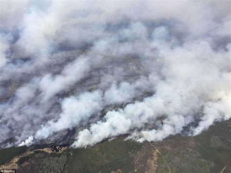 Alberta Wildfire Captured In Amazing Aerial Photographs In Canada
