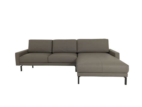 Mit vittoria findest du im sortiment von gallery m eine einerseits sehr elegante und gleichzeitig moderne recamiere, die in jedem wohnzimmer eine stillvolle wirkung erzielt. Hülsta Sofa hs.450 Sofa mit Recamiere in Leder Mark ...