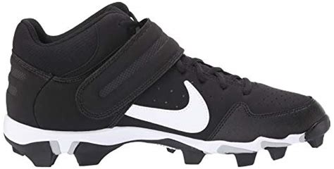 Nike Mens Alpha Huarache Varsity Keystone Mid Molded Baseball Cleat