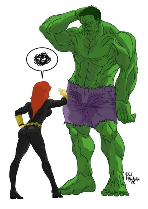 Natasha Scolds Hulk By Hidanbasher On Avengers Outfits Avengers