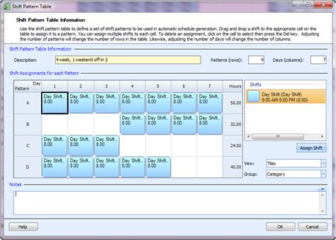 With more than 500 different patterns out there to choose from, it's no surprise scheduling without a 24/7 shift schedule template is a recurring struggle. Employee Scheduling Example: 8 hours a day, 7 days a week, 2 weekends off out of 4 | Learn ...
