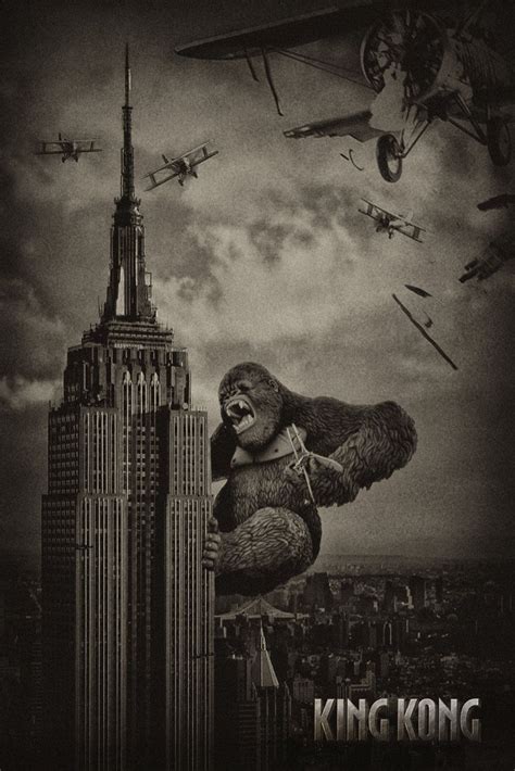 KING KONG The Most Memorable Scene Last Stand By Tomzj1 On