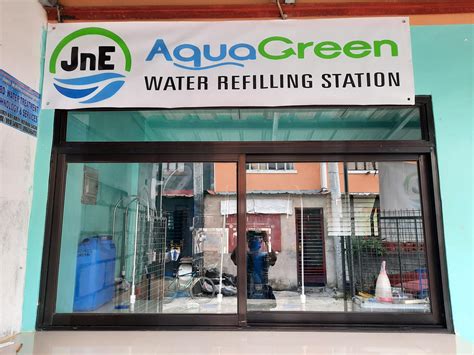 Jne Aqua Green Water Refilling Station