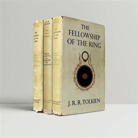 J R R Tolkien The Lord Of The Rings First Uk Editions 1954 5