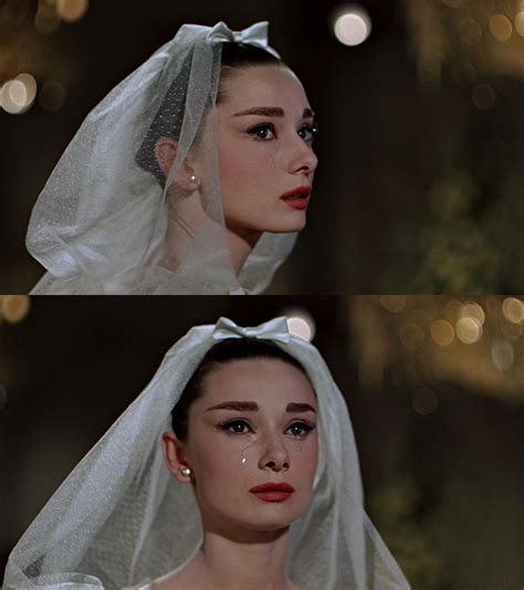 I Would Love To Be Able To Cry Beautifully Like Audrey Hepburn