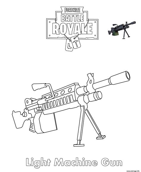 Coloriages et dessins Fortnite  Armes du jeu  Breakflip  Actualité