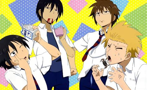 Anime Daily Lives Of High School Boys Hd Wallpaper