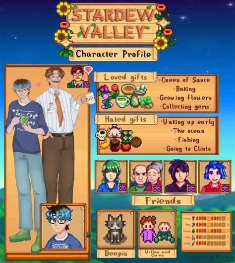 Another Stardew Farmer Profile R Stardewvalley