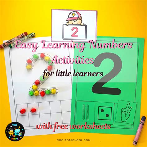 easy learning numbers activities   learners