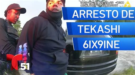 Revelan Video Del Arresto De Tekashi Ix Ine Youtube