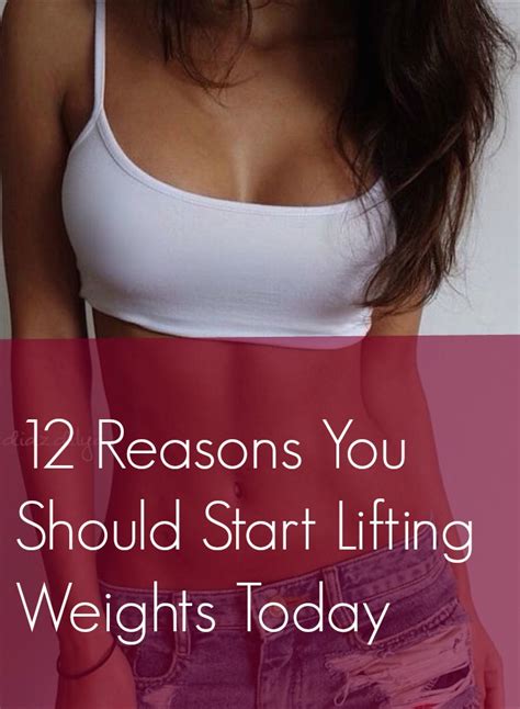 Reasons You Should Start Lifting Weights Today