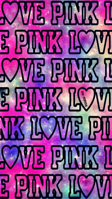 The Word Love Is Written In Pink And Purple Letters On A Colorful