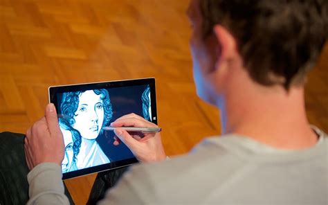 Artist Recreates Famous Portraits Using Tablet And Pen
