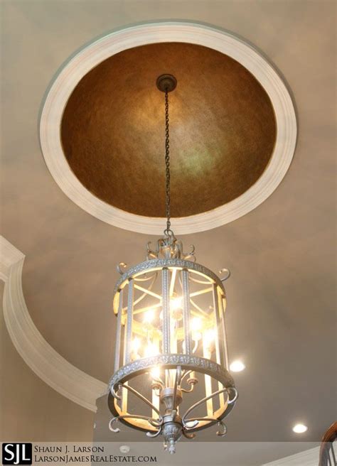 Enjoy the vibrant color and texture of natural and exotic marbles, granite, dry stone finishes and artistic flourishes. Foyer ceiling dome, faux finished, chadelier, light lift ...