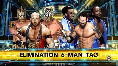 WWE Survivor Series 2015 5 On 5 Traditional Elimination Match 2K16