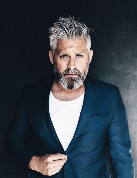 23 Hairstyles For Grey Haired Men Hairstyle Catalog