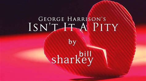 Isn T It A Pity George Harrison Cover Live By Bill Sharkey