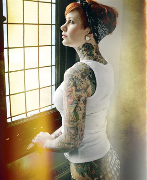 Red Hair Girl Tattoo Bandana Girl Tattoomagz › Tattoo Designs Ink