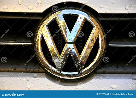 Insignia De Volkswagen Imagen De Archivo Editorial